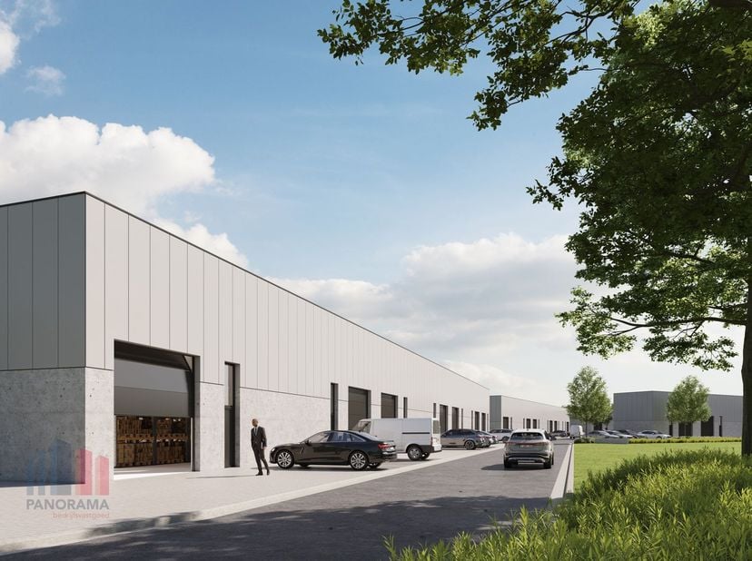Nieuwbouw KMO-unit met een oppervlakte van 168 m² te koop. Uitstekend gelegen ten zuiden van Brussel/Halle en ten noorden van Saintes/Tubize. Uitsteke
