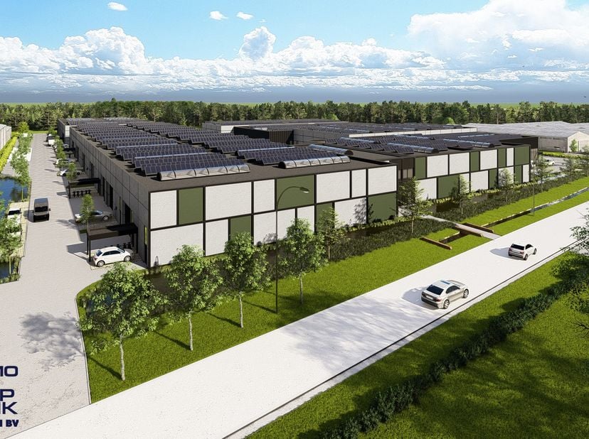 Op een strategische locatie in de ambachtelijke zone aan de Filliersdreef te Deinze bevindt zich deze nieuwbouw KMO-unit met een oppervlakte van 566,1