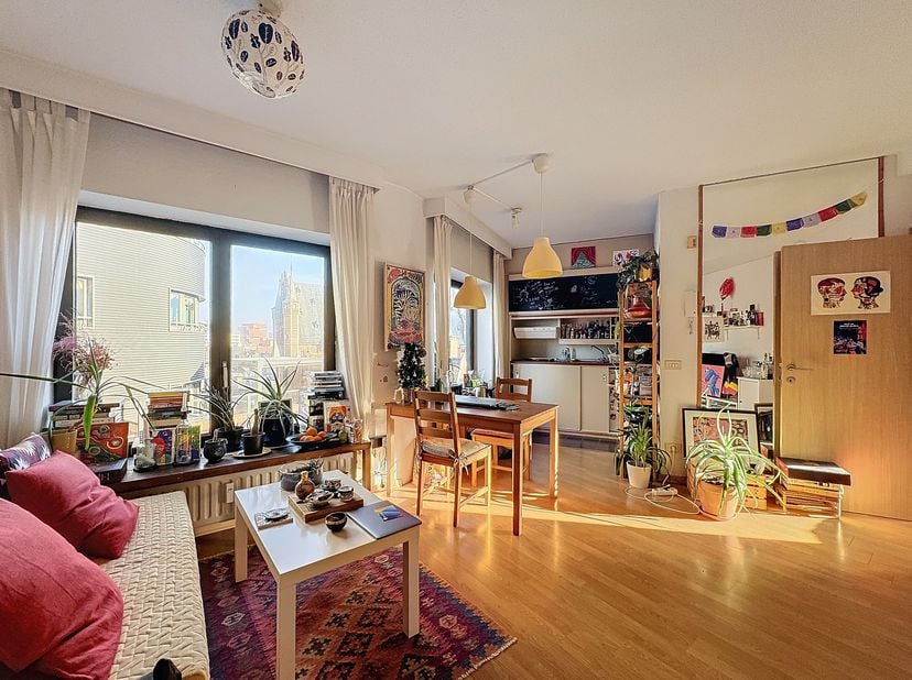 Vlakbij de paardenmarkt, het eilandje en het historische centrum van Antwerpen vinden we deze studio op een toplocatie in Antwerpen te huur.&lt;br /&gt;
Ind