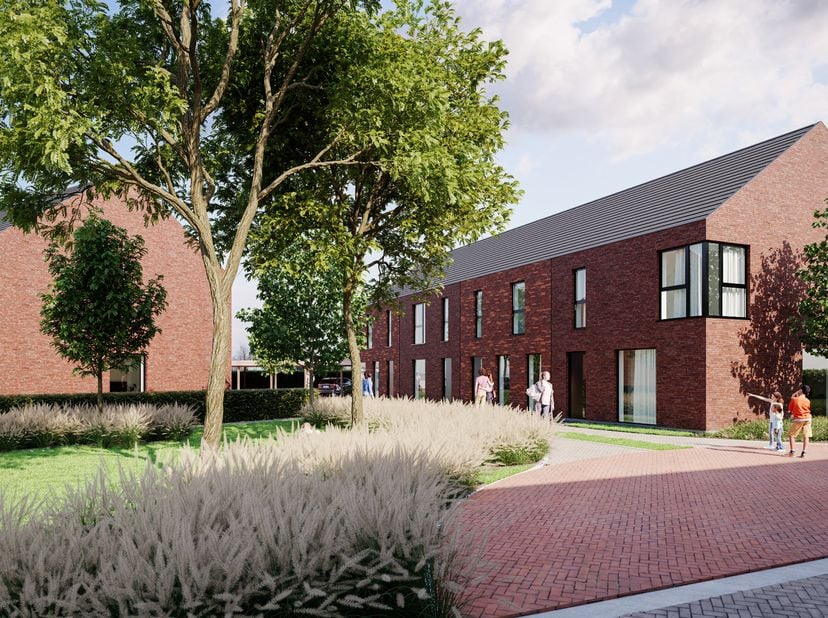 Energiezuinige nieuwbouwwoning op een Zuid-Oost gericht perceel van 123m2. De interieurafwerking van de woning is volledig op maat te kiezen a.d.h.v.