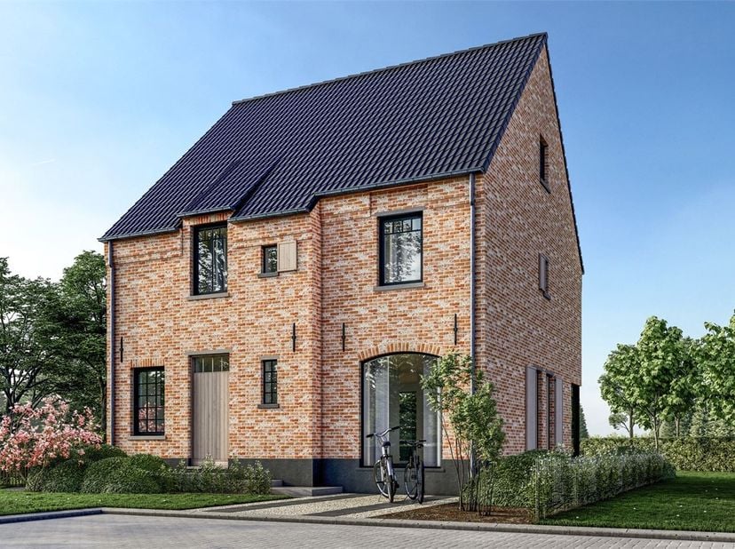 Nog te bouwen landelijke, open nieuwbouwwoning gelegen in een rustige, doodlopende verkaveling te Beerzel (Putte). Gelegen op wandelafstand van het ce