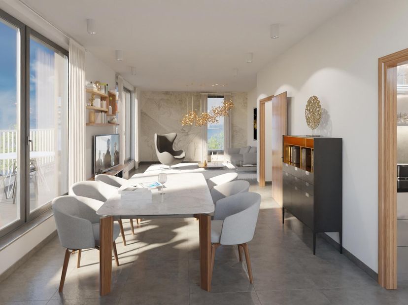 !!! SPECIALE ACTIE : 1 PARKEERPLAATS GRATIS bij aankoop van een penthouse !!! EVERE, ideaal gelegen aan de poorten van de hoofdstad (vlakbij de Europe