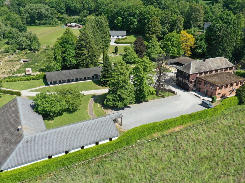 Venez découvrir ce magnifique domaine en plein cur de l&#039;Ardenne et à deux pas de la charmante Ville de Durbuy ! Ce magnifique espace de plus dun hecta