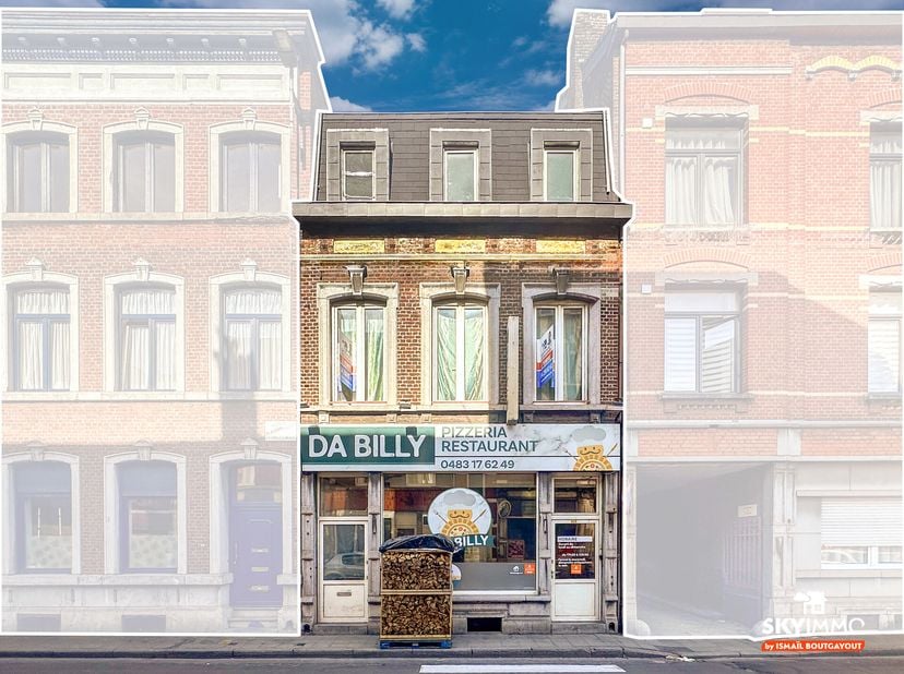!!! AVIS AUX INVESTISSEURS !!!&lt;br /&gt;
L&#039;agence SKYIMMO vous propose cette maison de commerce avec un triplex , située à Grivegnée et est composé comme