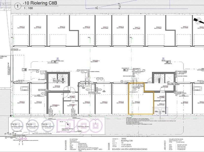 Ondergrondse ruime garage van 25m² in res Paddenhoek, gelegen te Stationsstraat Kluisbergen.&lt;br /&gt;
Voor meer info bel Eefje van Immo D&#039;hondt 0498 88 8