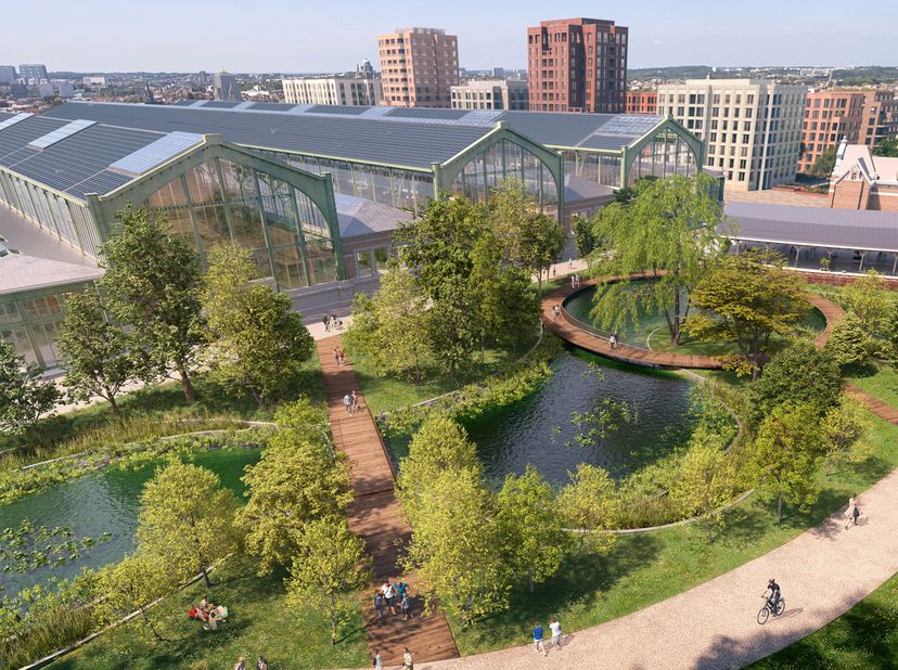 Découvrez le quartier résidentiel Park Lane II sous toutes ses facettes : de l&#039;aménagement extérieur aux halls d&#039;entrée, en passant par les locaux vél