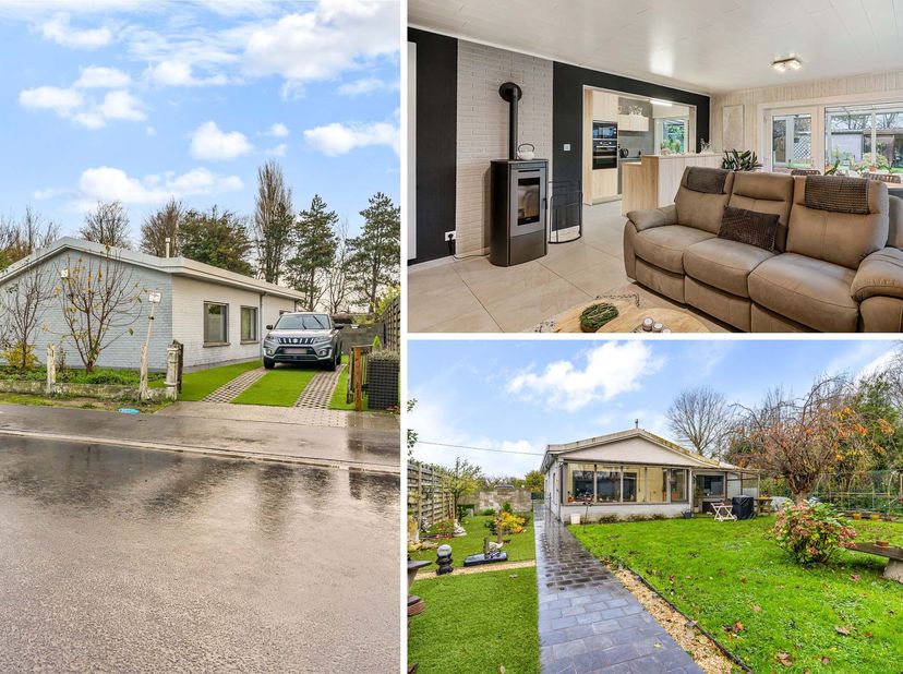 Deze alleenstaande bungalow gelegen op ruim en rustig gelegen perceel is gelegen vlakbij alle voorzieningen.&lt;br /&gt;
We betreden deze landelijk gelegen