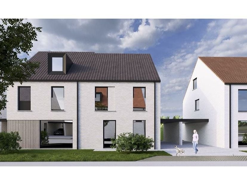 Deze woning bestaat uit:&lt;br /&gt;
Gelijkvloers: inkom, gastentoilet, berging en leefruimte.&lt;br /&gt;
Eerste verdieping: 3 slaapkamers, badkamer en apart toi