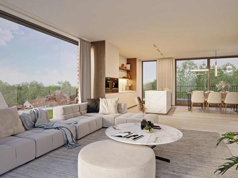 Residentie Auguste, dat is thuiskomen in het hart van Edegem. Een plek waar modern comfort en het bruisende leven van het centrum samenkomen, met een