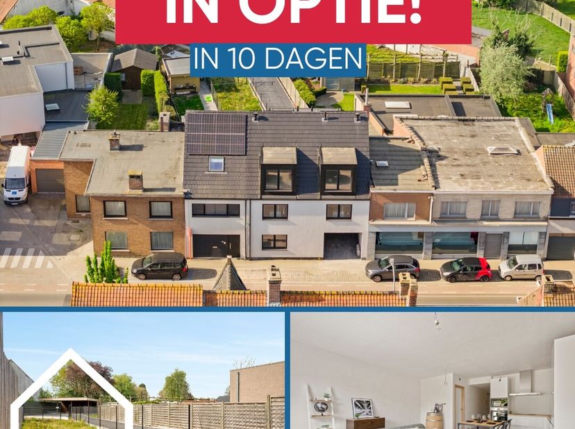 Dit gelijkvloerse nieuwbouwappartement te Geluwe biedt naast heel wat natuurlijke lichtinval en haar ruime tuin nog tal van andere mogelijkheden...&lt;br