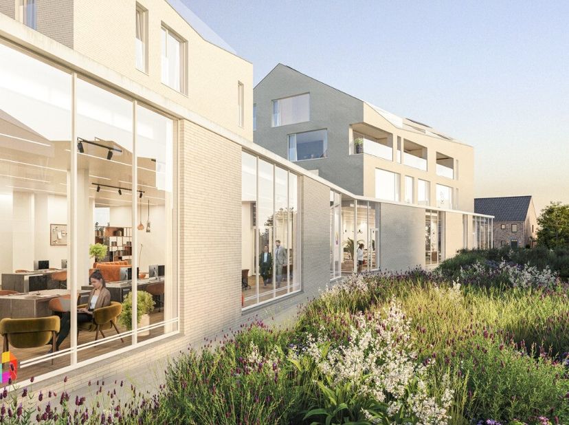 Deze gelijkvloerse CASCO kantoorruimte van 276m² is gelegen in het nieuwbouwproject &quot;Elegant Wonen&quot; op een boogscheut van de Grote Markt, op wandelafs