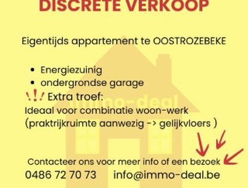                                         Appartement à vendre à Oostrozebeke, € 225.000
