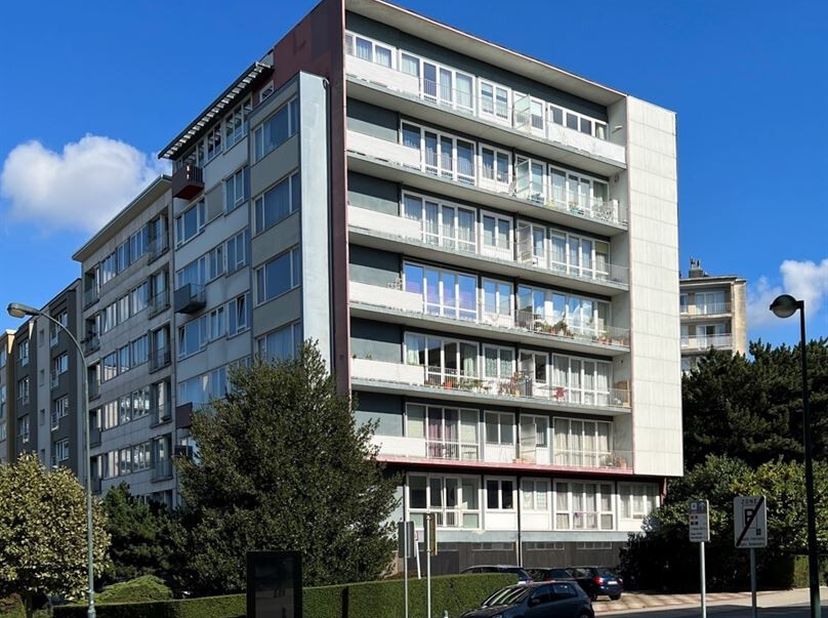 Quartier Gabriel Lebon bel Appartement LUMINEUX +/- 105 m² au 4ème étage qui comprend un hall dentrée avec vestiaire et WC, un séjour +/- 50 m²  avec