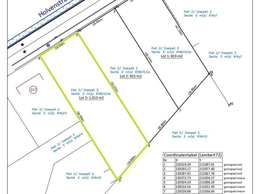 KNAPPE BOUWKAVEL (10A13CA) VOOR OPEN BEBOUWING OP TOPLOCATIE, IN HET RUSTIG GELEGEN HOLHEIDE (PELT)! Deze bouwkavel met een oppervlakte van 10a13ca bi