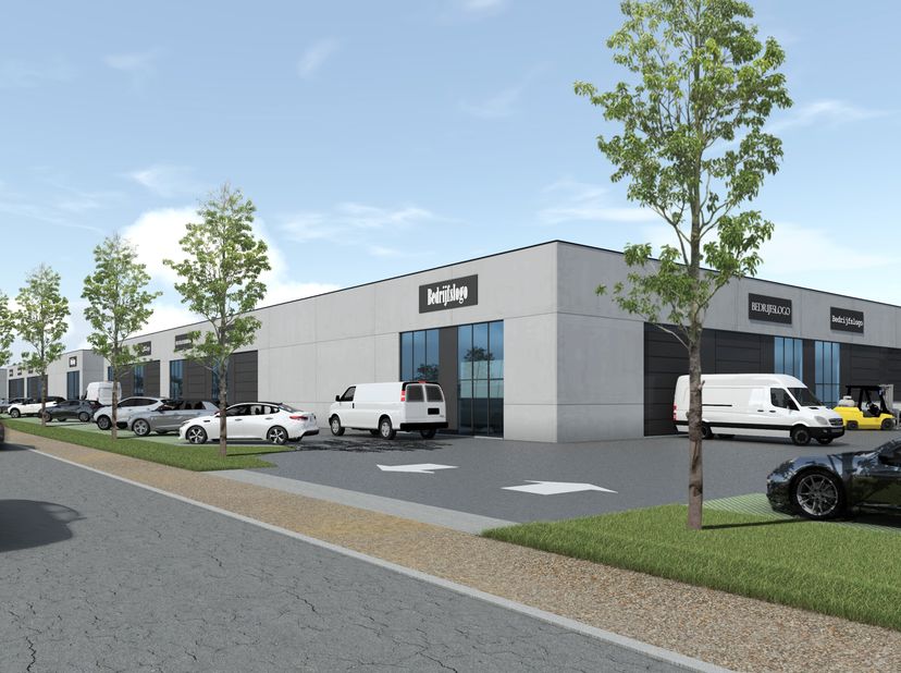 Op een centrale ligging in de driehoek Tielt- Deinze-Waregem, meer bepaald te Dentergem bevindt zich deze nieuwbouw KMO-unit deel uitmakend van het KM