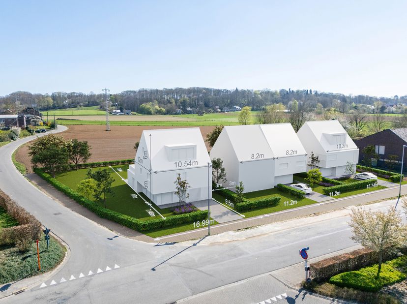 LOT 2  BOUWGROND VAN 5,37 ARE IN GROENE OMGEVING TE KESSEL-LOBent u op zoek naar een bouwgrond voor een halfopen bebouwing in een rustige, groene en k