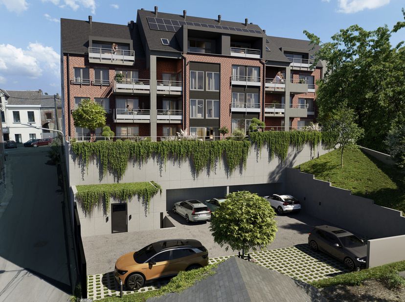 Marche-en-Famenne - Idéalement situé à proximité de la Gare et du centre-ville, spacieux et lumineux, APPARTEMENT NEUF (2CH/1SDB) de 100 m² avec TERRA