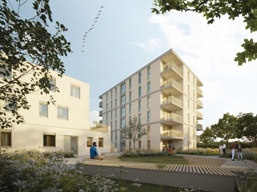 &#039;Nexuss&#039; is een duurzaam nieuwbouwproject in Schelle, met 64 wooneenheden en een commerciële ruimte. Met appartementen, duplexen en stapelwoningen van