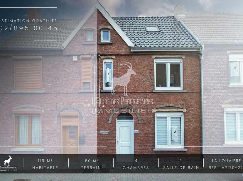 Référence agence : v7170-214&lt;br /&gt;
***VISITE VIRTUELLE: https://envisite.net/vtour/fr/0mv214 ***&lt;br /&gt;
Nous vous proposons cette belle maison de 4 cha