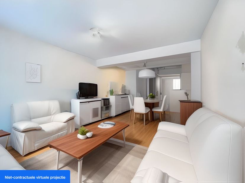 Dit gelijkvloers appartement is gelegen in de strandwijk van Zeebrugge op een toplocatie in een zijstraat van de Zeedijk. Met het strand op wandelafst