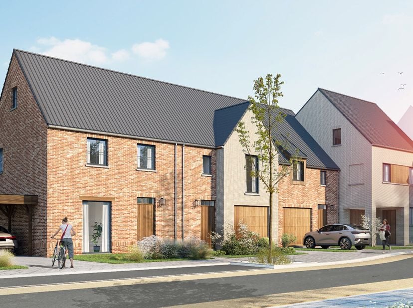 In het gezellige Wontergem, deelgemeente van Deinze, vinden we deze kwalitatieve nieuwbouwwoning. Ze maakt deel uit van een kleinschalige verkaveling