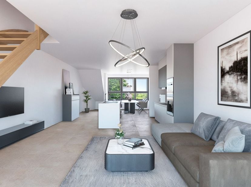 RESIDENTIE EVRARD - Uniek woonproject pal in het centrum van Heist-op-den-Berg- Laatste duplex-appartement (+-110m2) met zeer  gunstige energiescore -