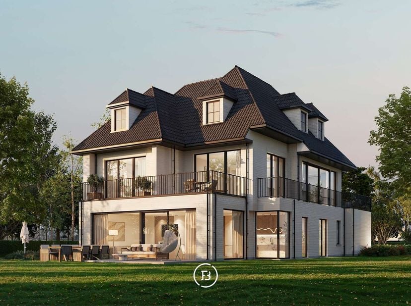 Dit luxueuze nieuwbouwappartement is gelegen op het gelijkvloers van een kleinschalige residentie &quot;Le Grand Pauvre&quot; met slechts twee exclusieve woonee