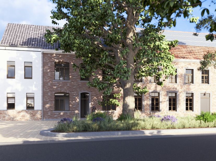 Prachtig gelijkvloers BEN-appartement met terras in residentie De Kapelanij op wandelafstand van het centrum van Sint-Truiden. Oplevering december 202
