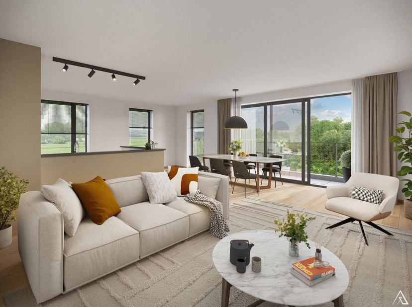 Idéalement situé à Braine-l&#039;Alleud, à la frontière de Waterloo, cet appartement neuf fait partie du projet Â Terra Nostra Â. Niché dans un cadre verdo