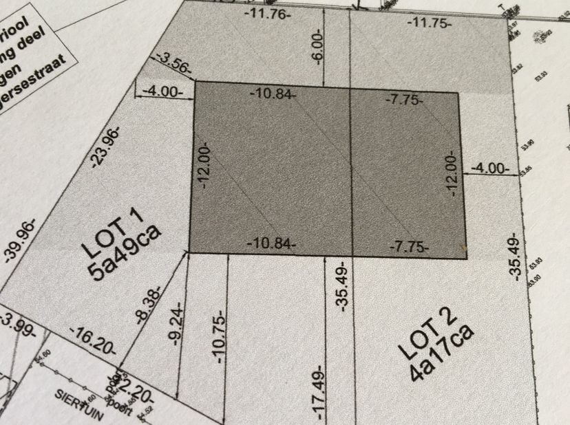 Te koop 2 halfopen bouwgronden op de doodlopende en zeer rustige Paters Van Oostaijenstraat te 3720 Kortessem (Hasselt) Op wandelafstand van centrum,