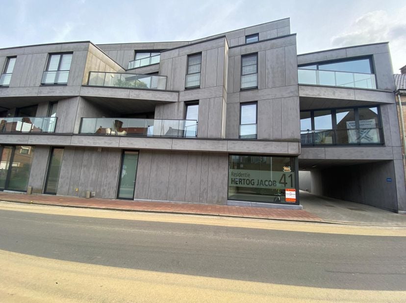 Dit gelijkvloers appartement is doordat het langs achter is gelegen zeer rustig en geniet van een grote privacy. Centraal gelegen en vlotte verbinding
