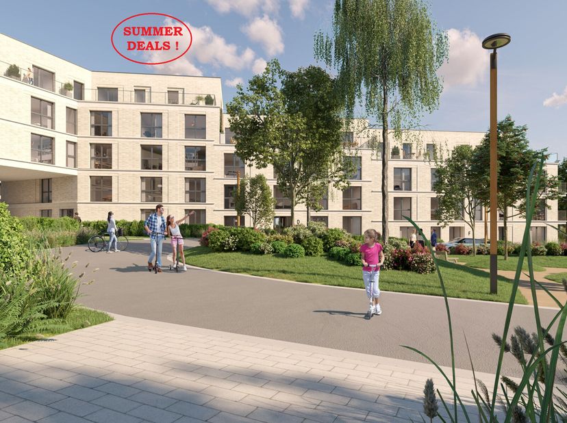 Le projet des appartements NEUFS &quot;Les Promenades d&#039;Uccle&quot; se complète par ce nouvel immeuble Â CANOPEE Â joliment atypique. Victoire-JUNOT propose  :