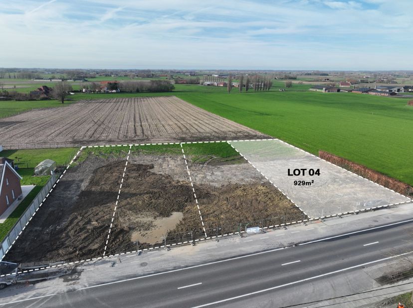 Terrain à vendre
                    à 8700 Tielt