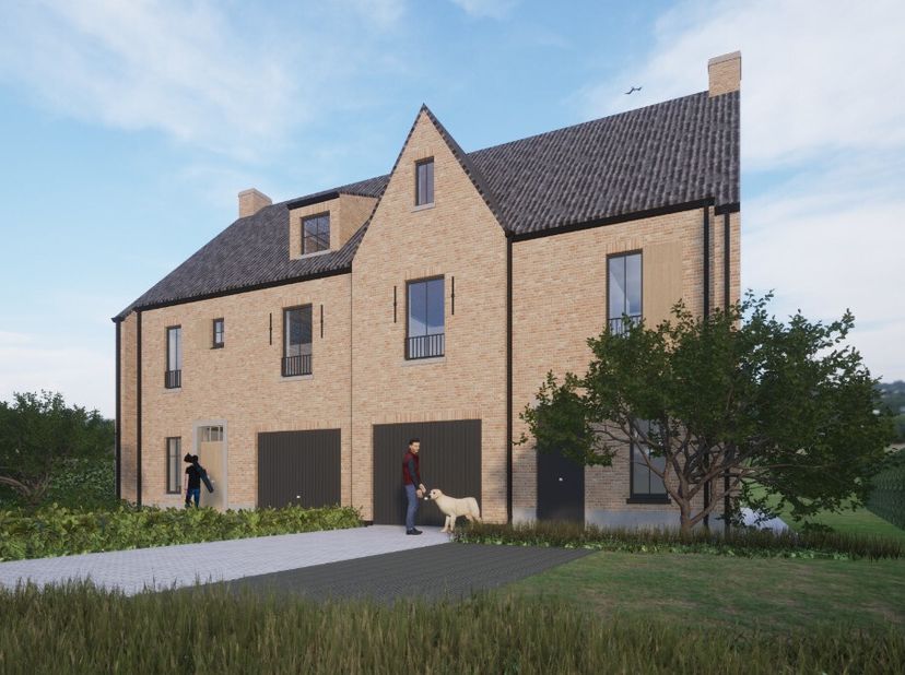Nieuw te bouwen energiezuinige woning op 7a 20ca met 3 (mogelijk 4) slaapkamers te Drieslinter. De woningen worden opgericht in een landelijke archite
