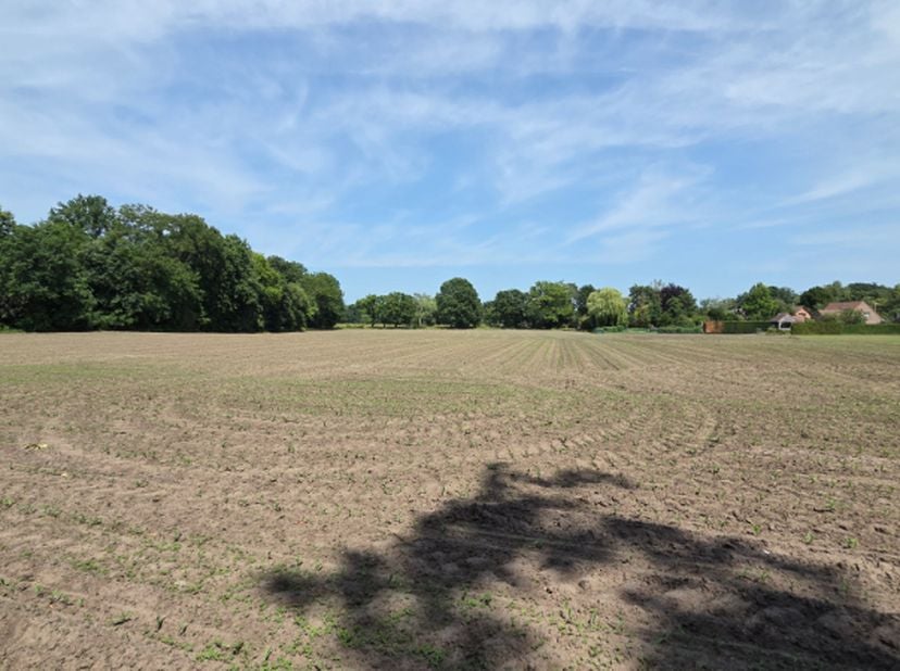 Rustig gelegen bouwgrond van 11 are 57 ca voor open bebouwing met mooi achterzicht op landelijke groene omgeving.&lt;br /&gt;
Gunstig gelegen op 1km van sch