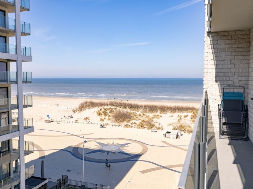 La Panne : Appartement 1 chambre avec une vue mer imprenable ! Situé au 6e étage de la résidence bien entretenue Sandpiper, cet appartement représente