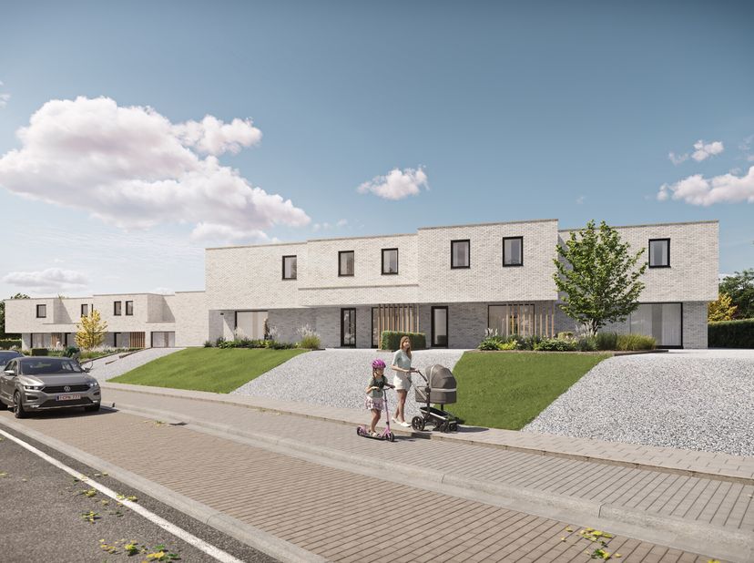 SITUATION&lt;br /&gt;
Ces 8 maisons nouvellement construites sont situées dans la Kloosterstraat, près du centre de Zottegem. L&#039;achèvement de ce projet uniq