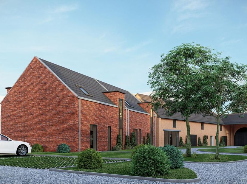 Ontdek Berenhof, een eigentijds comfort en charmant project gelegen te Veldwezelt. Hier wordt geschiedenis gecombineerd met modern wooncomfort. Een de