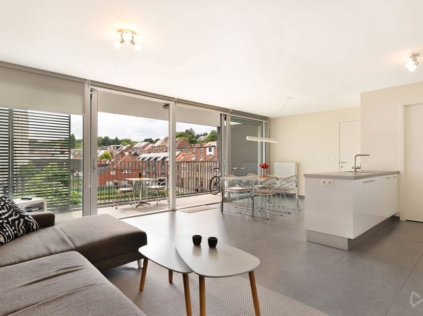 Découvrez ce magnifique appartement dangle parfaitement entretenu, situé dans le projet résidentiel récent et de qualité Klaverpark&lt;br /&gt;
 de Promobui