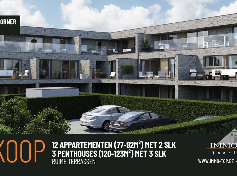 NIEUW !! RESIDENTIE DE CORNER is een prachtig kleinschalig nieuwbouwproject op een zeer goede locatie (hoek Hermanslaan-Schuilstraat).&lt;br /&gt;
&lt;br /&gt;
De