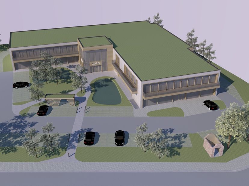 Op zoek naar een top gelegen HOOGSTAANDE NIEUWBOUW met originele architectuur voor uw beroepsactiviteit regio Herzele?  Waar je gemakkelijk kan parker